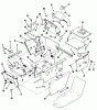 Toro 41-20OE01 (520-H) - 520-H Garden Tractor, 1990 Ersatzteile SHEET METAL AND COVERS #2