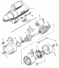 Toro 41-20OE01 (520-H) - 520-H Garden Tractor, 1990 Ersatzteile STARTER