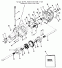 Toro 41-20OE01 (520-H) - 520-H Garden Tractor, 1990 Ersatzteile TRANSAXLE 520-H