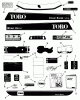 Toro 41-20OE02 (520-H) - 520-H Garden Tractor, 1991 (1000001-1999999) Ersatzteile DECALS