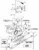 Toro 41-20OE02 (520-H) - 520-H Garden Tractor, 1991 (1000001-1999999) Ersatzteile HYDRAULIC SYSTEM520-H
