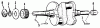 Toro 41-20OE02 (520-H) - 520-H Garden Tractor, 1991 (1000001-1999999) Ersatzteile TORO POWER PLUS CRANKSHAFT