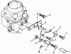 Toro 41-20OE03 (520-H) - 520-H Garden Tractor, 1992 (2000001-2999999) Ersatzteile CHOKE CONTROL (FRONT PULL)