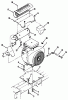 Toro 41-20OE03 (520-H) - 520-H Garden Tractor, 1992 (2000001-2999999) Ersatzteile ENGINE AND EXHAUST