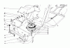 Toro 59155 - Mulcher Kit, 32" Mower Ersatzteile CLUTCH & PULLEY ASSEMBLY