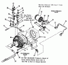 Toro 41-20OE03 (520-H) - 520-H Garden Tractor, 1992 (2000001-2999999) Ersatzteile HYDROSTATIC TRANSMISSION