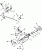 Toro 41-20OE03 (520-H) - 520-H Garden Tractor, 1992 (2000001-2999999) Ersatzteile PTO CLUTCH AND CONTROL