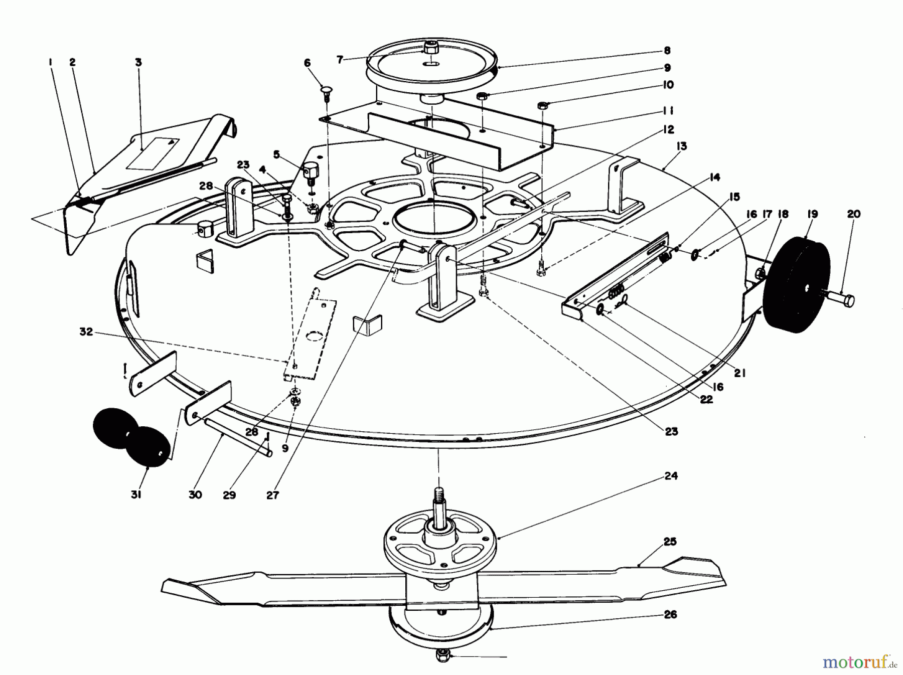 Toro Neu Accessories, Mower 59155 - Toro Mulcher Kit, 32