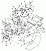 Toro 41-20OE03 (520-H) - 520-H Garden Tractor, 1992 (2000001-2999999) Ersatzteile SHEET METAL AND COVERS #2