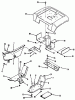 Toro 41-20OE03 (520-H) - 520-H Garden Tractor, 1992 (2000001-2999999) Ersatzteile SHEET METAL AND COVERS #3