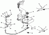 Toro 41-20OE03 (520-H) - 520-H Garden Tractor, 1992 (2000001-2999999) Ersatzteile THROTTLE CHOKE AND FUEL CONTROLS