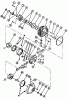 Toro 41-20OE03 (520-H) - 520-H Garden Tractor, 1992 (2000001-2999999) Ersatzteile TRANSMISSION EATON