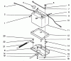 Toro 42-16BE01 (246-H) - 246-H Yard Tractor, 1992 (2000001-2999999) Ersatzteile BATTERY ASSEMBLY