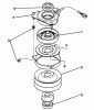 Toro 42-16BE01 (246-H) - 246-H Yard Tractor, 1992 (2000001-2999999) Ersatzteile CLUTCH ASSEMBLY 78-6990