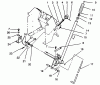 Toro 42-16BE01 (246-H) - 246-H Yard Tractor, 1992 (2000001-2999999) Ersatzteile LIFT BAR LINKAGE ASSEMBLY