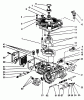 Toro 42-16BE01 (246-H) - 246-H Yard Tractor, 1992 (2000001-2999999) Ersatzteile TRANSMISSION EATON MODEL 751-045 #1