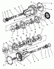 Toro 42-16BE01 (246-H) - 246-H Yard Tractor, 1992 (2000001-2999999) Ersatzteile TRANSMISSION EATON MODEL 751-045 #2