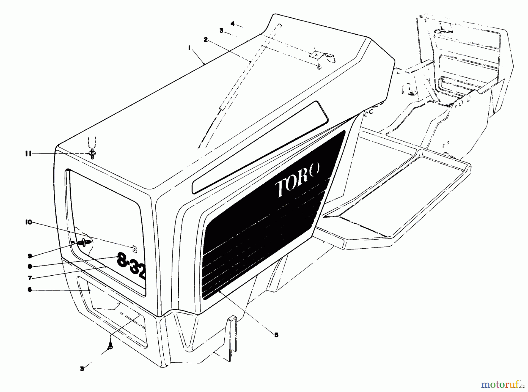  Toro Neu Accessories, Mower 59155 - Toro Mulcher Kit, 32