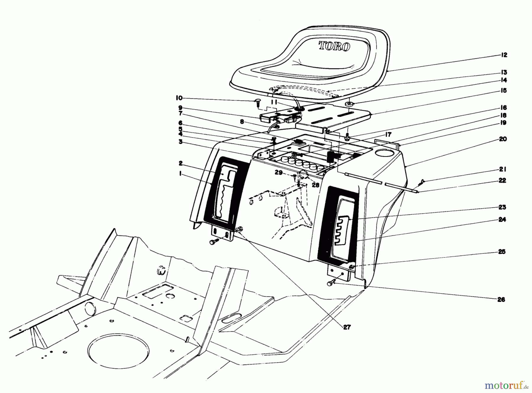  Toro Neu Accessories, Mower 59155 - Toro Mulcher Kit, 32