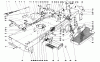 Toro 55050 (935) - 935 Electric Lawn Tractor, 1969 (9000001-9999999) Ersatzteile 935 AND 935E CHASSIS ASSEMBLY
