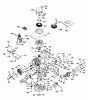 Toro 55050 (935) - 935 Electric Lawn Tractor, 1969 (9000001-9999999) Ersatzteile 935 AND 935E ENGINE PARTS LIST