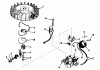 Toro 55050 (935) - 935 Electric Lawn Tractor, 1969 (9000001-9999999) Ersatzteile MAGNETO NO. 610689A ASSEMBLY 935