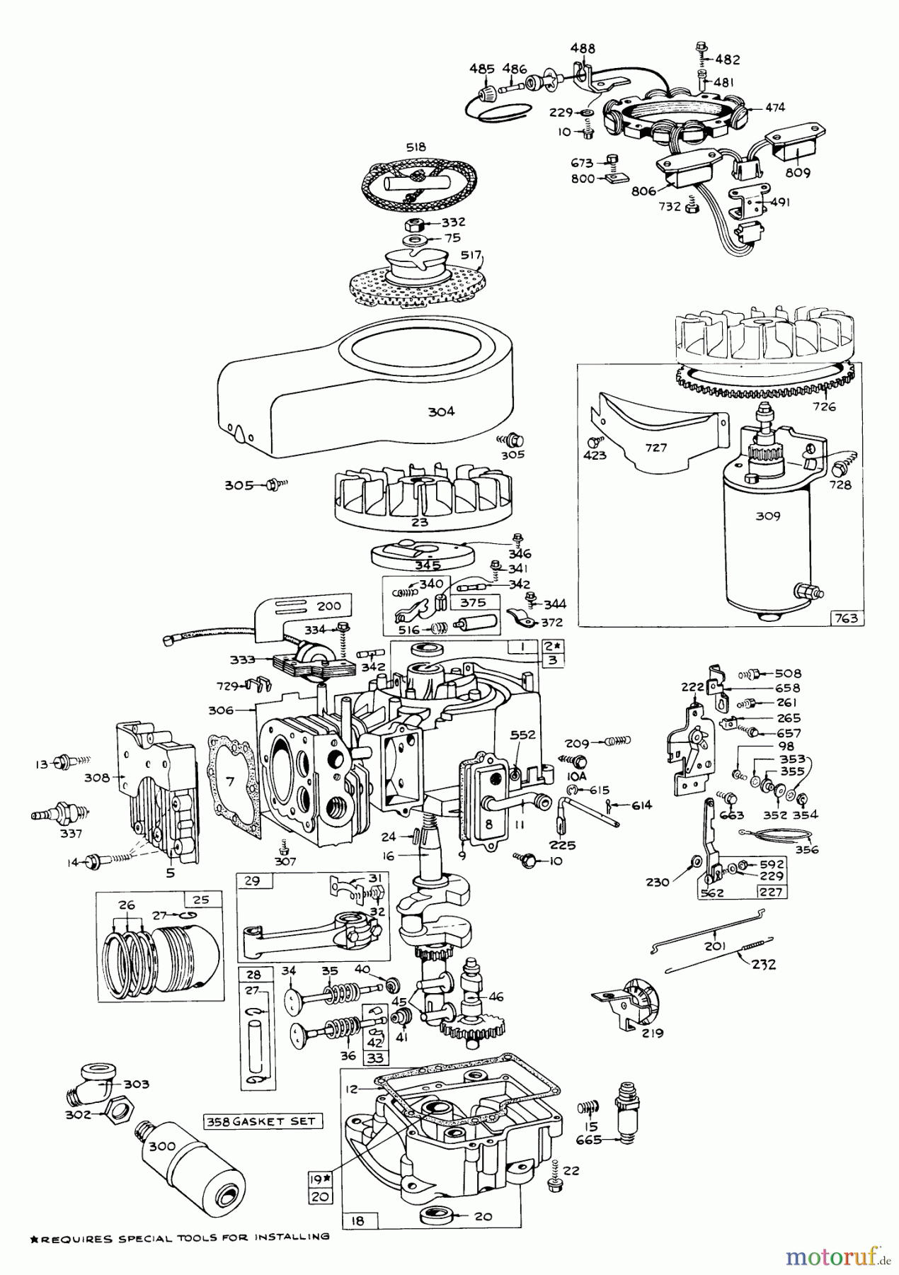  Toro Neu Mowers, Lawn & Garden Tractor Seite 1 55051 (800) - Toro 800 Electric Lawn Tractor, 1970 (0000001-0999999) PARTS LIST FOR MODEL 190707 (ELECTRIC)