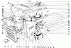 Toro 55150 (940) - 940 Electric Tractor, 1969 (9000001-9999999) Ersatzteile 940 HOOD AND ENGINE ASSEMBLY