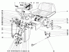 Toro 55152 (888) - 888 matic Tractor, 1970 (0000001-0999999) Ersatzteile DASH AND TRANSAXLE ASSEMBLY