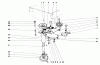 Toro 55152 (888) - 888 matic Tractor, 1970 (0000001-0999999) Ersatzteile POWER TAKEOFF ASSEMBLY