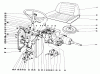 Toro 55166 (880) - 880 Electric Tractor, 1973 (3000001-3999999) Ersatzteile DASH AND TRANSAXLE ASSEMBLY