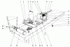 Toro 55166 (880) - 880 Electric Tractor, 1973 (3000001-3999999) Ersatzteile EXHAUST ASSEMBLY