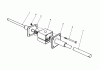 Toro 59178 - 32" Bagger, Easy Empty, 1991 (1000001-1999999) Ersatzteile DIFFERENTIAL ASSEMBLY