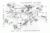 Toro 55302 (950) - 950 Suburban Lawn Tractor, 1970 (0000001-0999999) Ersatzteile CHASSIS ASSEMBLY
