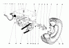 Toro 55302 (950) - 950 Suburban Lawn Tractor, 1970 (0000001-0999999) Ersatzteile REAR AXLE ASSEMBLY