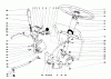 Toro 55302 (950) - 950 Suburban Lawn Tractor, 1970 (0000001-0999999) Ersatzteile STEERING AND LIFT ARM ASSEMBLY