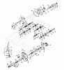 Toro 55302 (950) - 950 Suburban Lawn Tractor, 1970 (0000001-0999999) Ersatzteile TRANSAXLE ASSEMBLY MODEL NO. 2301-A
