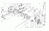 Toro 59178 - 32" Bagger, Easy Empty, 1991 (1000001-1999999) Ersatzteile REAR AXLE ASSEMBLY