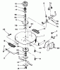 Toro 57050 - 25" Lawn Tractor, 1968 (8000001-8999999) Ersatzteile FIGURE 9. MOWER HOUSING ASSEMBLY