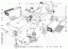 Toro 57002 - 25" Lawn Tractor, 1969 (9000001-9999999) Ersatzteile 905 AND 910 FRAME ASSEMBLY