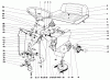 Toro 57002 - 25" Lawn Tractor, 1969 (9000001-9999999) Ersatzteile 905 AND 910 STEERING AND TRANSMISSION ASSEMBLY
