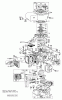 Toro 57002 - 25" Lawn Tractor, 1969 (9000001-9999999) Ersatzteile ENGINE MODEL SERIES 130902