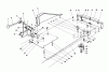 Toro 59178 - 32" Bagger, Easy Empty, 1991 (1000001-1999999) Ersatzteile TRACTION ASSEMBLY