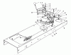 Toro 59178 - 32" Bagger, Easy Empty, 1991 (1000001-1999999) Ersatzteile TRANSMISSION LINKAGE ASSEMBLY
