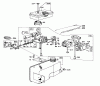 Toro 57077 - 25" Lawn Tractor, 1971 (1000001-1999999) Ersatzteile MODEL 299448 CARBURETOR ASSEMBLY (RECOIL & ELECTRIC)