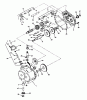 Toro 57077 - 25" Lawn Tractor, 1971 (1000001-1999999) Ersatzteile MODEL 352 TRANSMISSION