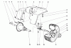 Toro 57077 - 25" Lawn Tractor, 1971 (1000001-1999999) Ersatzteile REAR AXLE ASSEMBLY