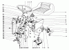 Toro 57077 - 25" Lawn Tractor, 1971 (1000001-1999999) Ersatzteile STEERING AND TRANSMISSION ASSEMBLY