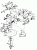 Toro 57201 - 25" Lawn Tractor, 1968 (8000001-8999999) Ersatzteile MOWER ATTACHMENT PARTS LIST