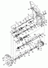 Toro 57201 - 25" Lawn Tractor, 1968 (8000001-8999999) Ersatzteile TRANSMISSION PARTS LIST